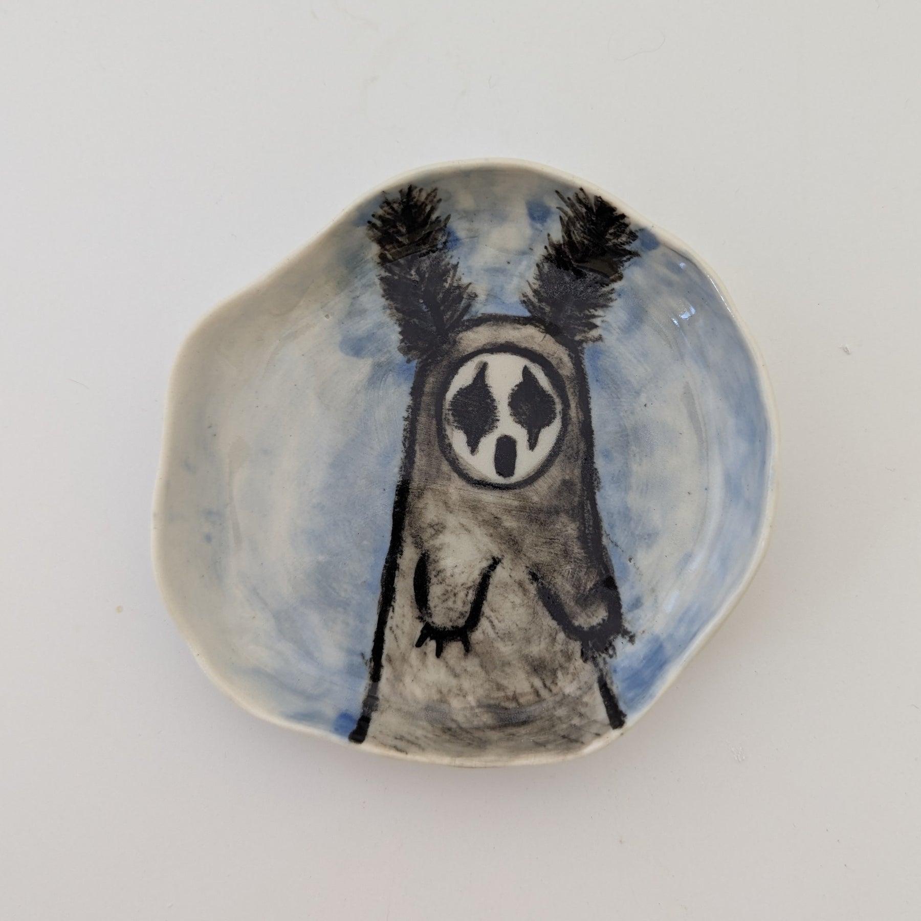 Forest Spirit - Illustrated Ornamental Porcelain Bowl