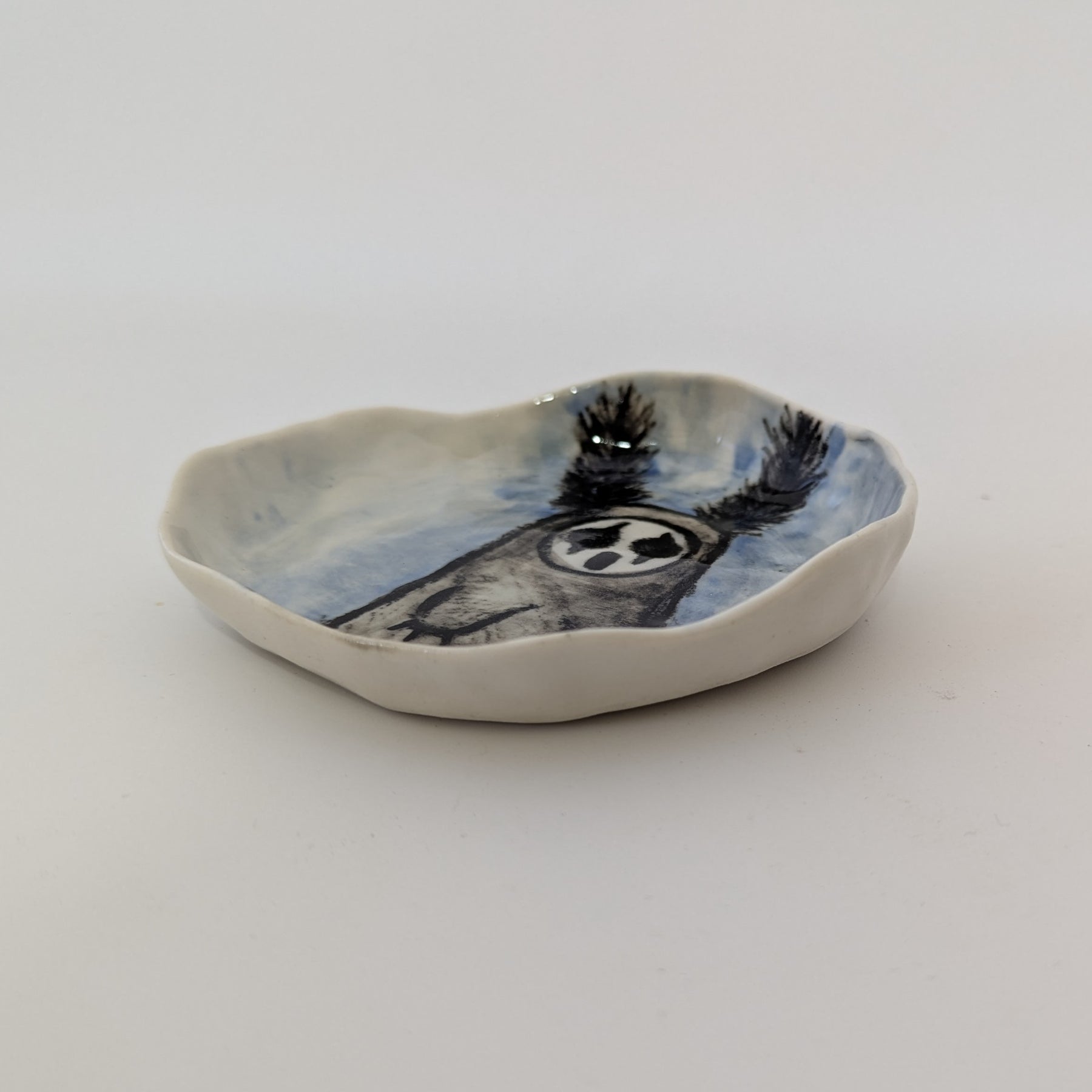 Forest Spirit - Illustrated Ornamental Porcelain Bowl