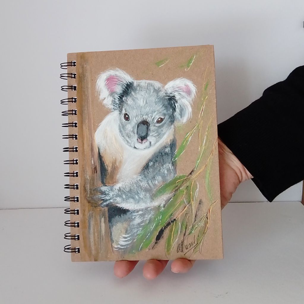 Koala Handpainted Notebook