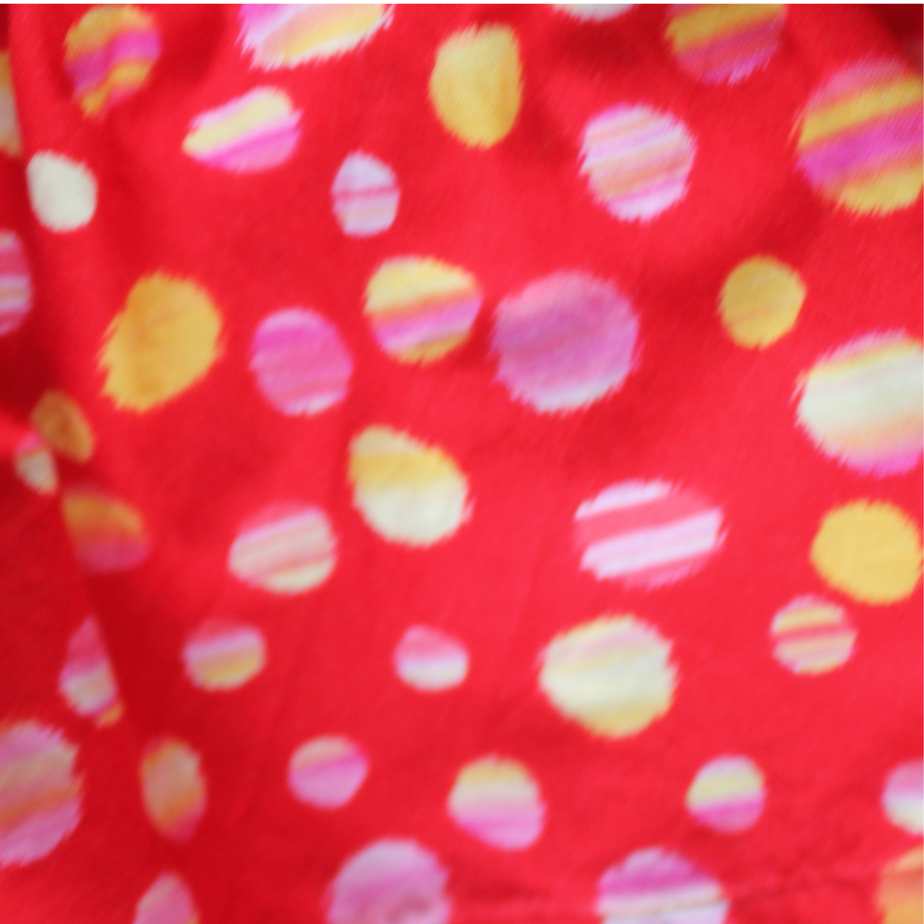 Girls Dress, Size 6, Multicoloured Spots/Fairy Wands.