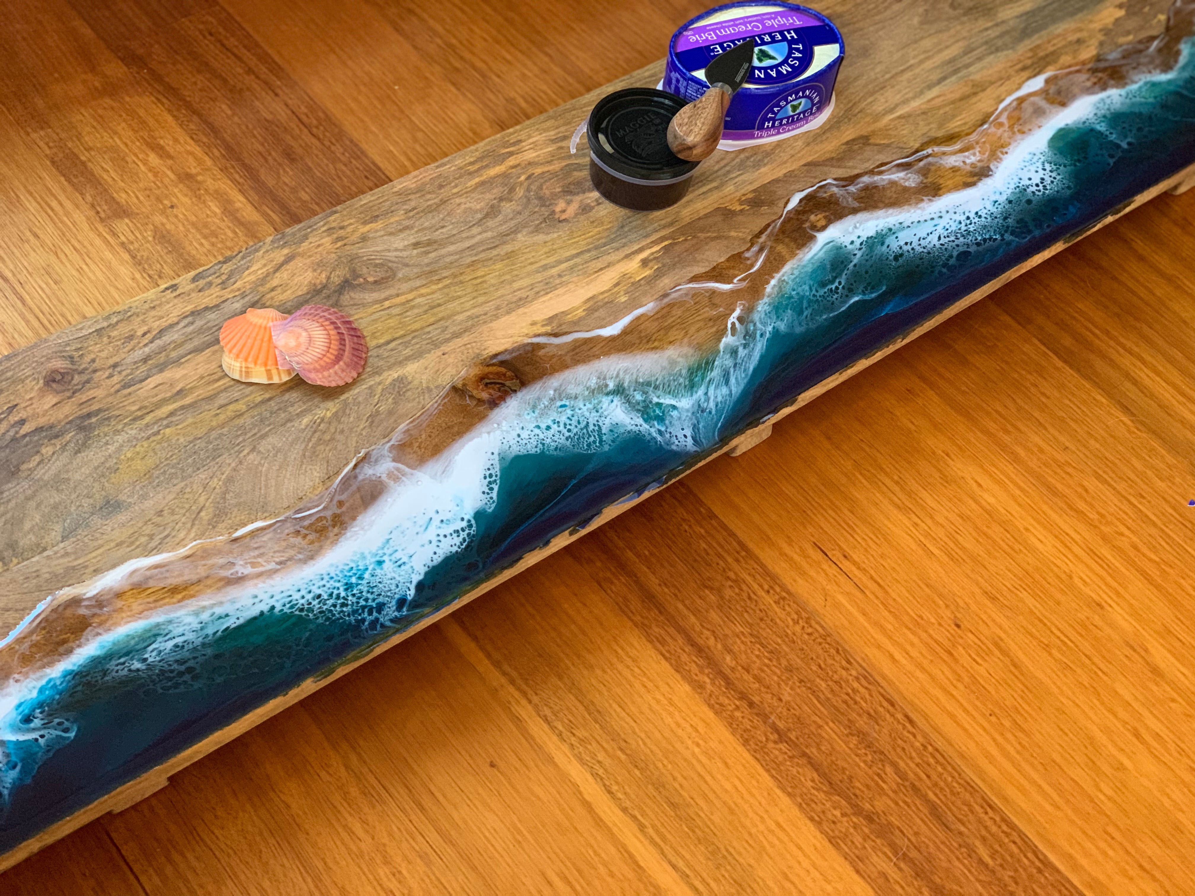 Bold Waves | Serving Board | Charcuterie Board | Christmas Gift | Grazing Board | Home decor | homewares | Handmade