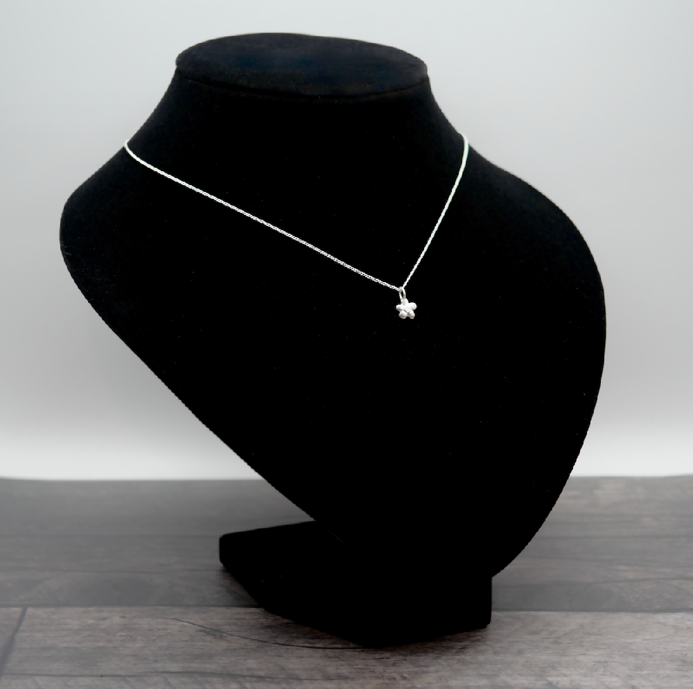 Tiny Flower Gift Set - Handmade Sterling Silver Jewellery