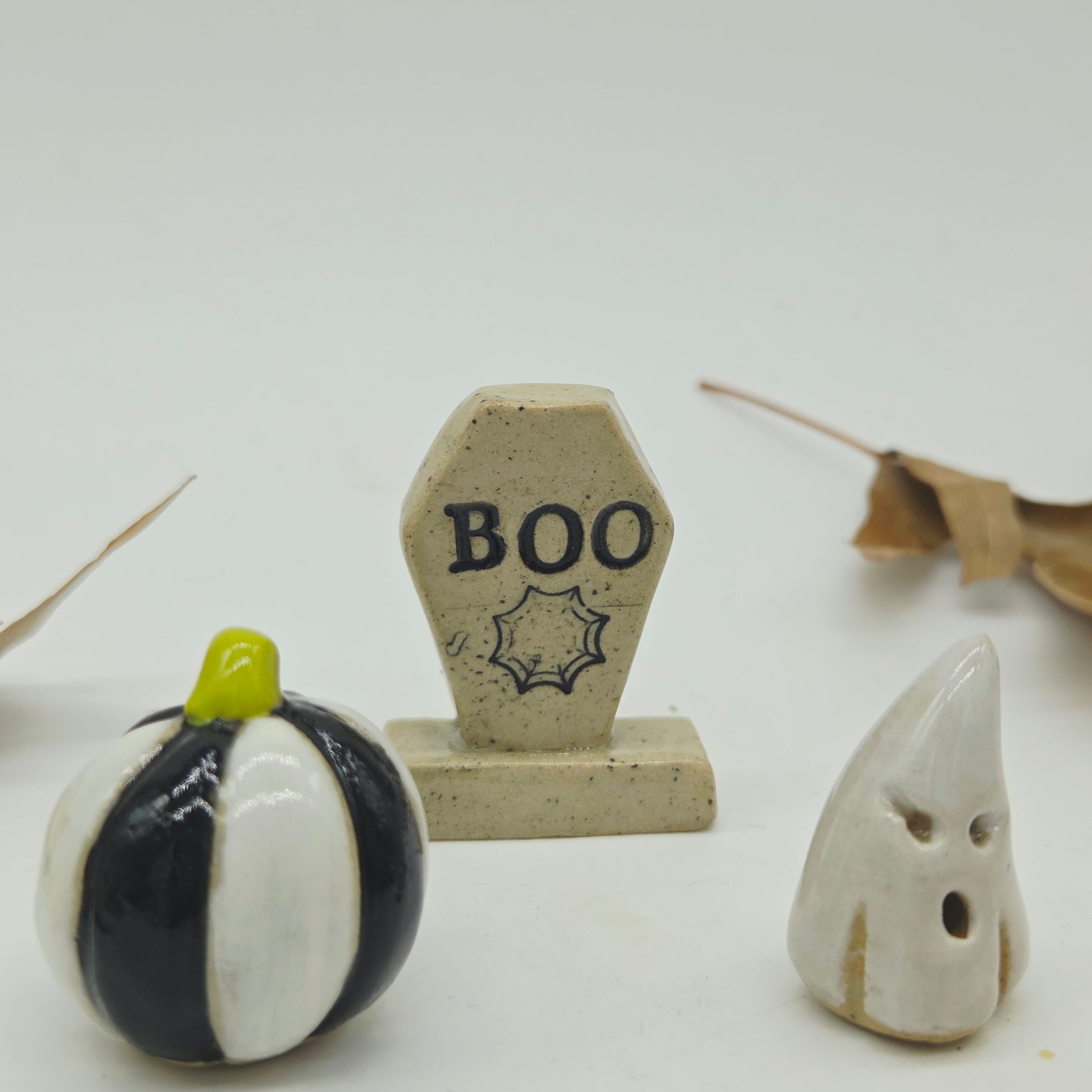 Tiny Ceramic Spooky Set 3