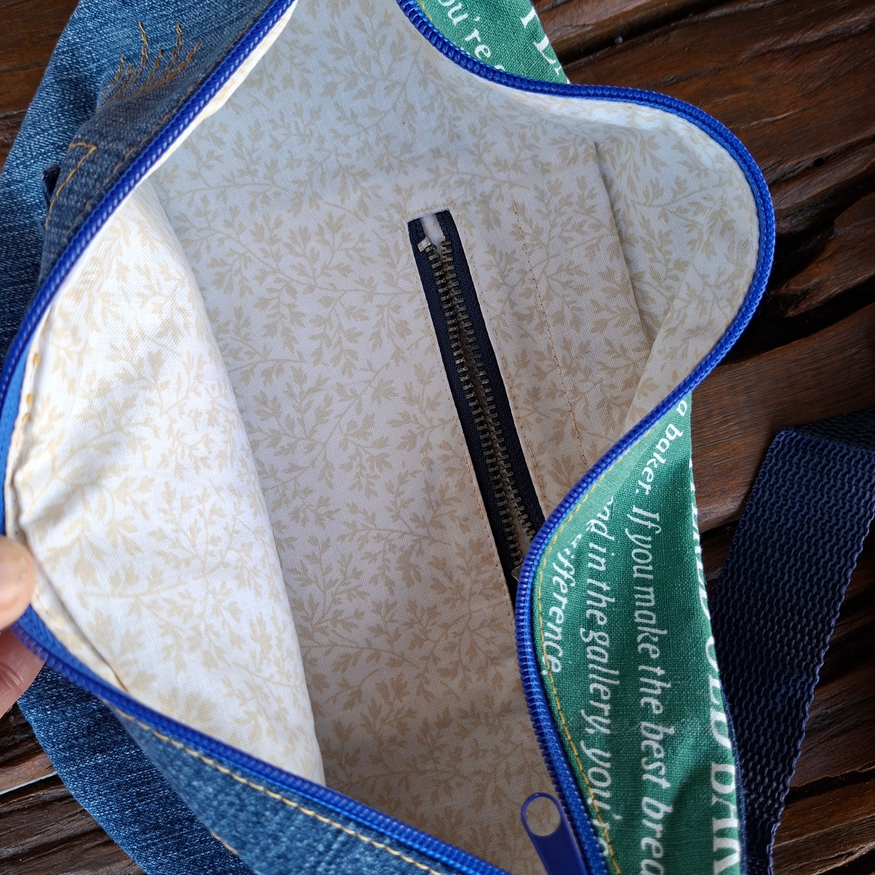 Unisex Crossbody Bag or Waist Bag - Large