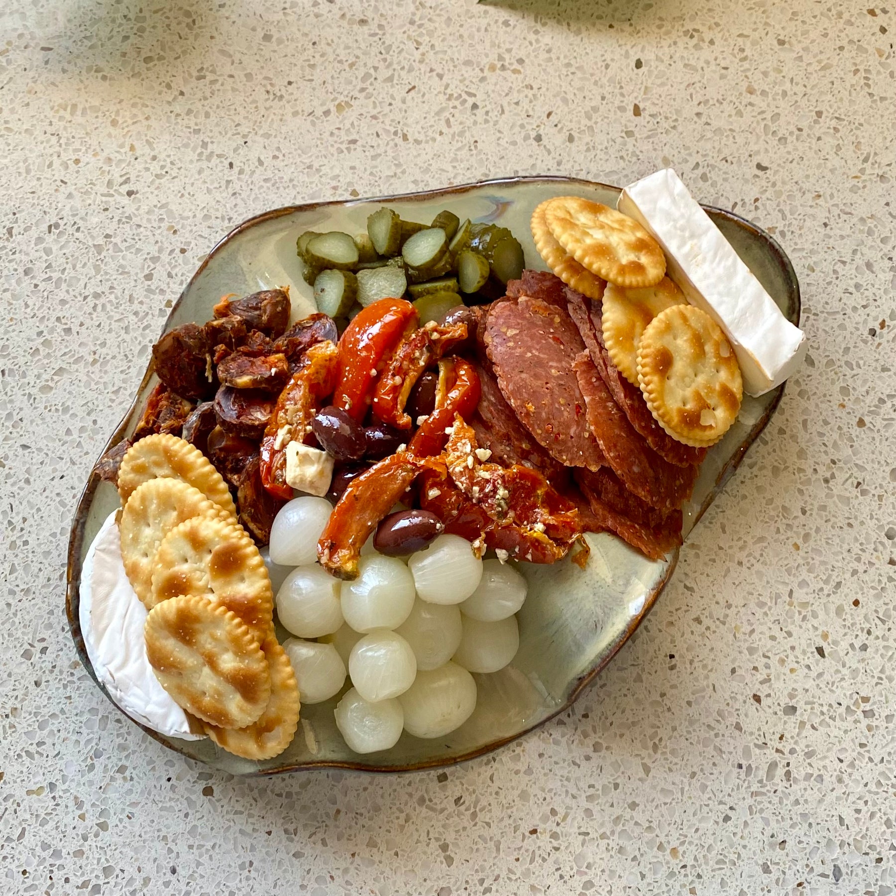 Ceramic Curvy Unique Platters|Handmade Pottery