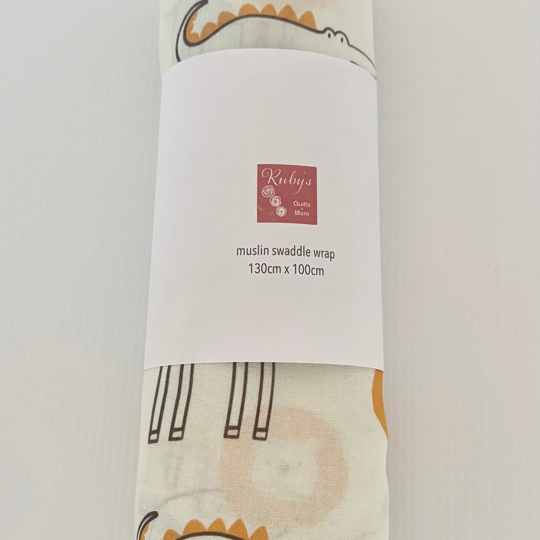 Muslin Baby Wrap/Swaddle - Zoo Friends