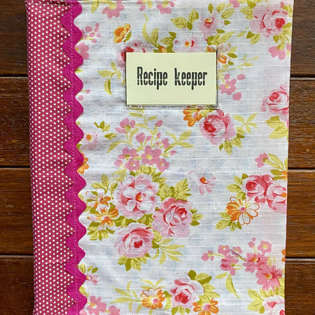 Recipe Keeper - A4 Display Folder Pink on Pink