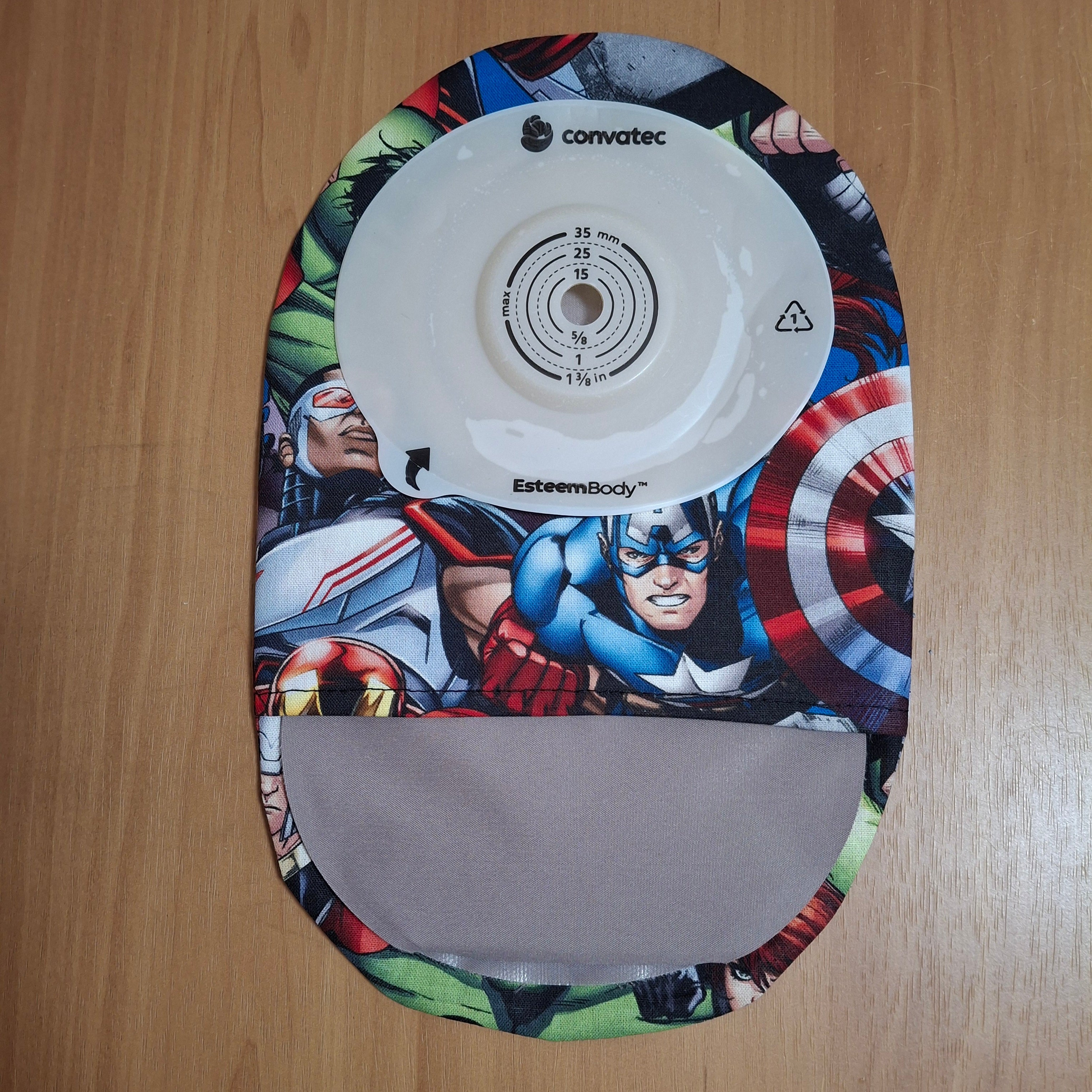 STOMA BAG COVER LARGE  Suitable for Ileostomy, Colostomy, Urostomy