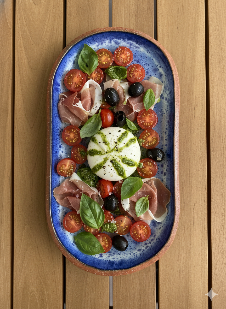 Ceramic Handcrafted Serving Plate