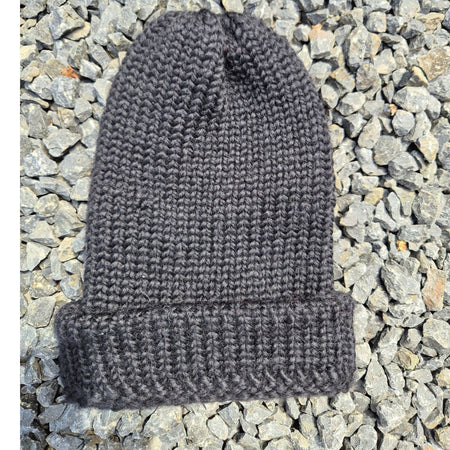 Unisex Black Beanie