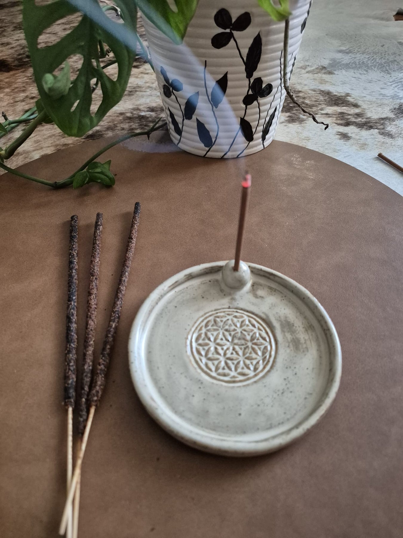 Flower of Life Incense Holder
