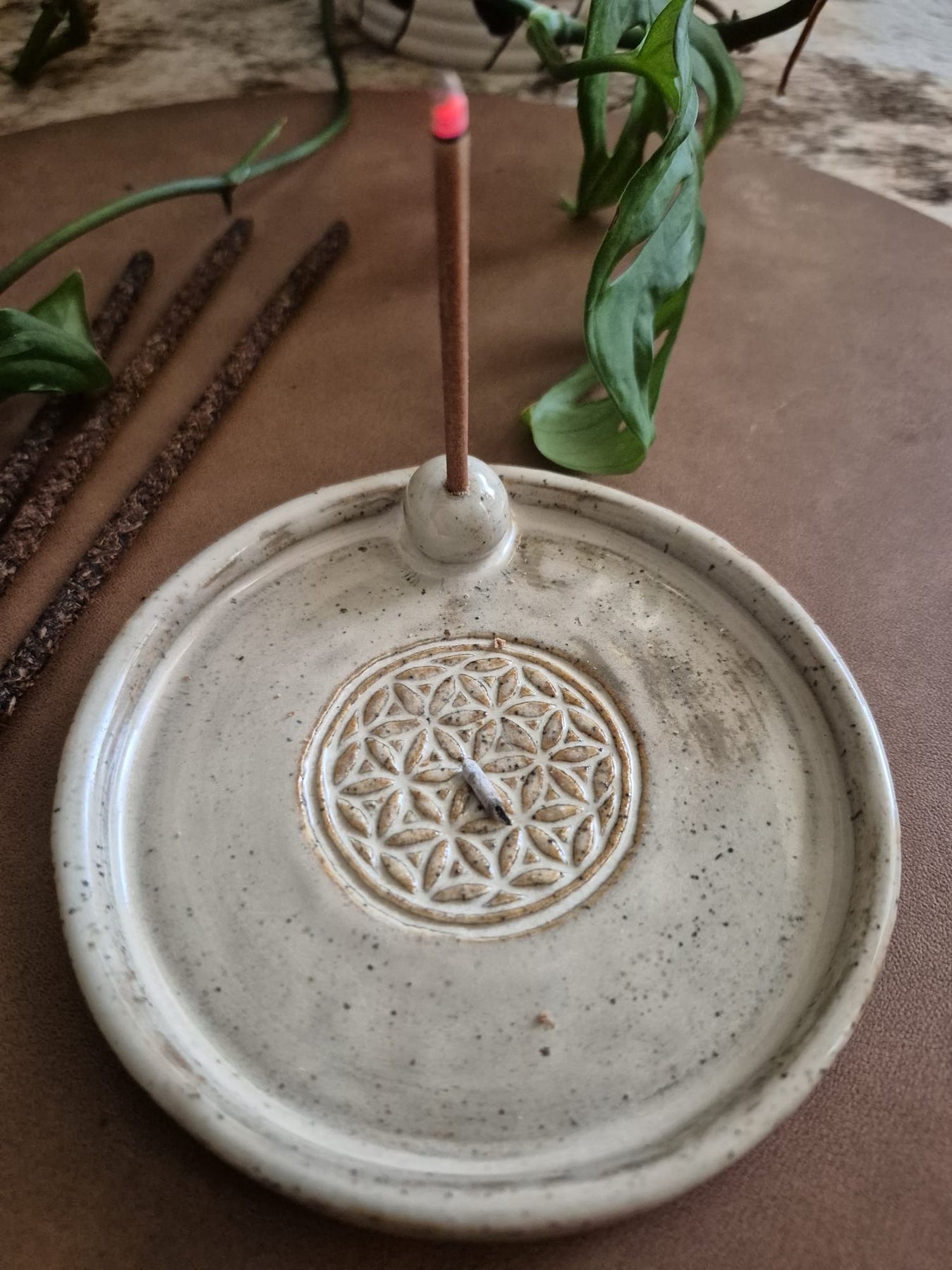 Flower of Life Incense Holder