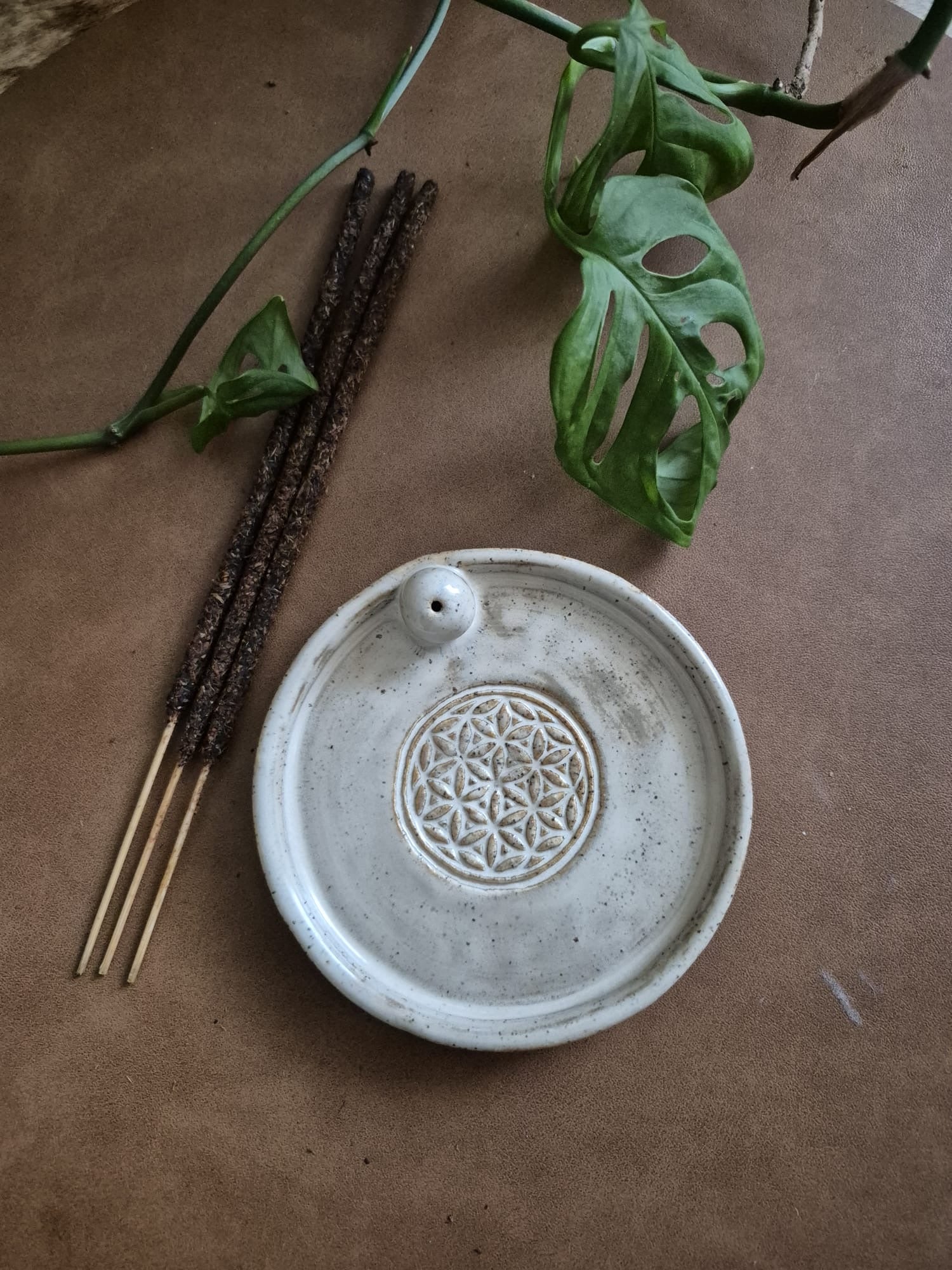 Flower of Life Incense Holder
