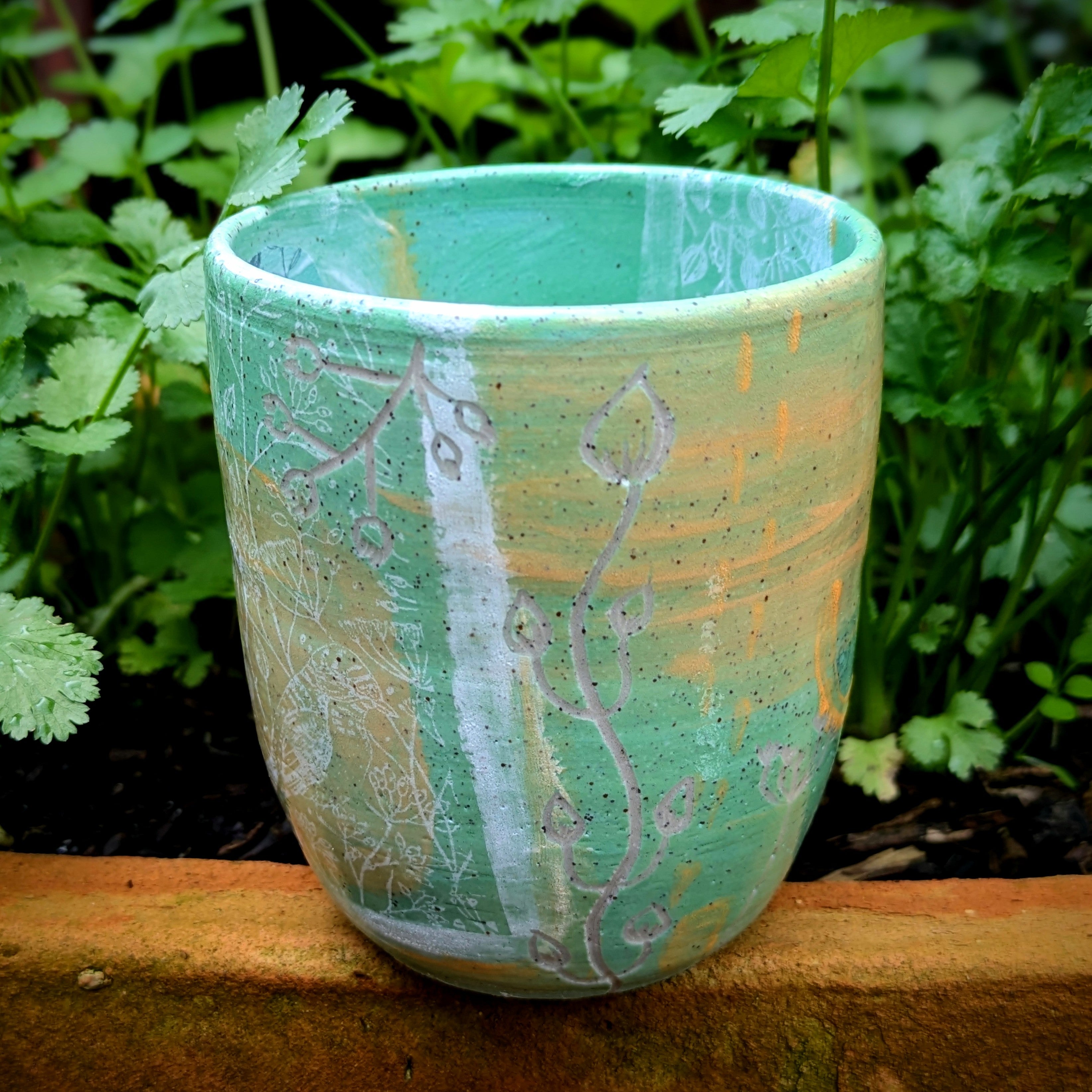 In the garden ~ Tumbler