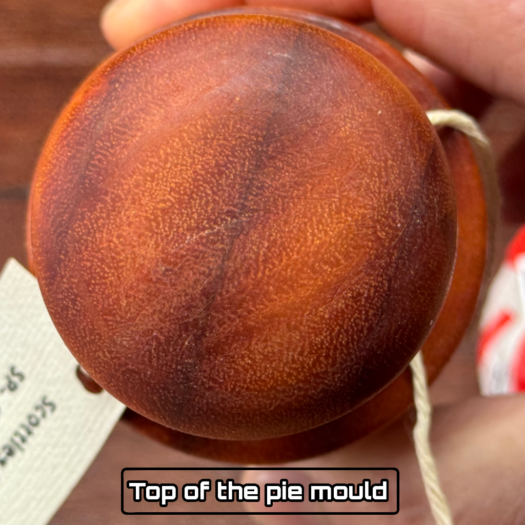 Karri hardwood Pork Pie Dolly | 65 mm base