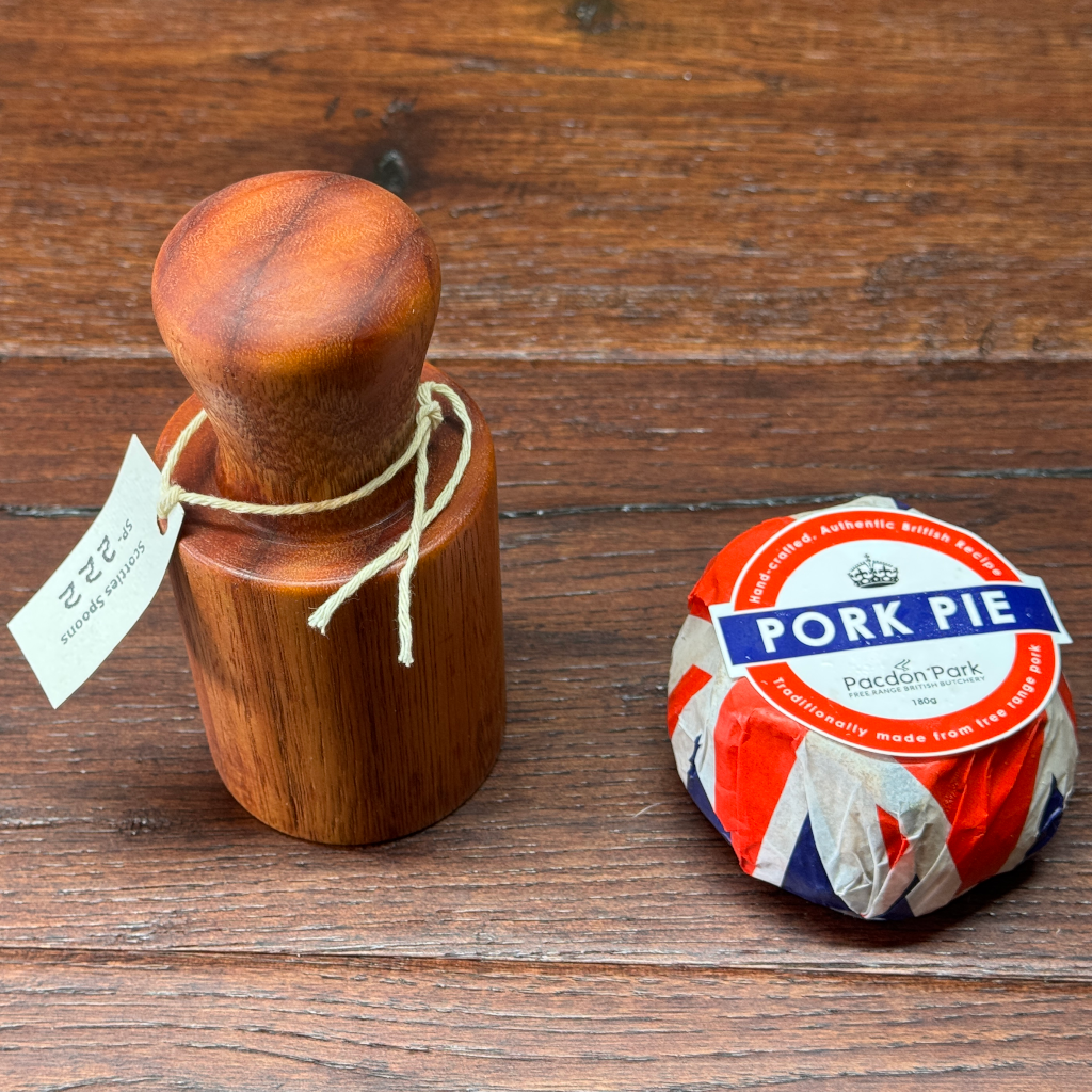 Karri hardwood Pork Pie Dolly | 65 mm base