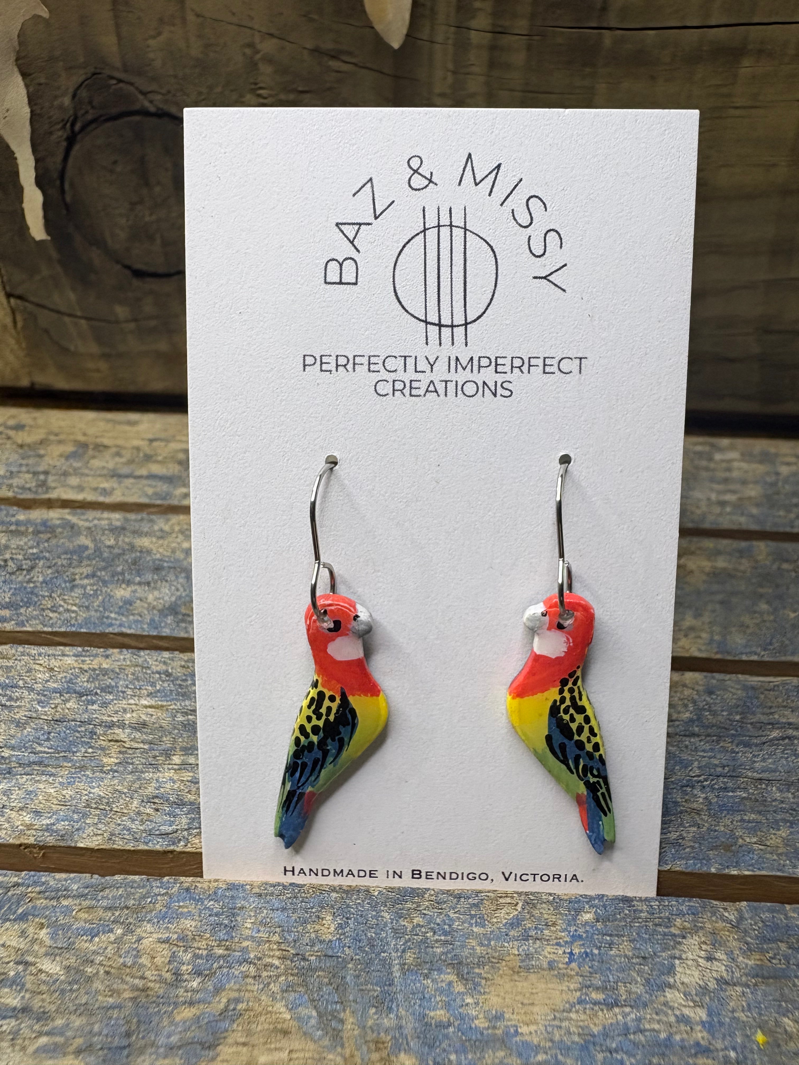 Australian Native Bird Earrings
