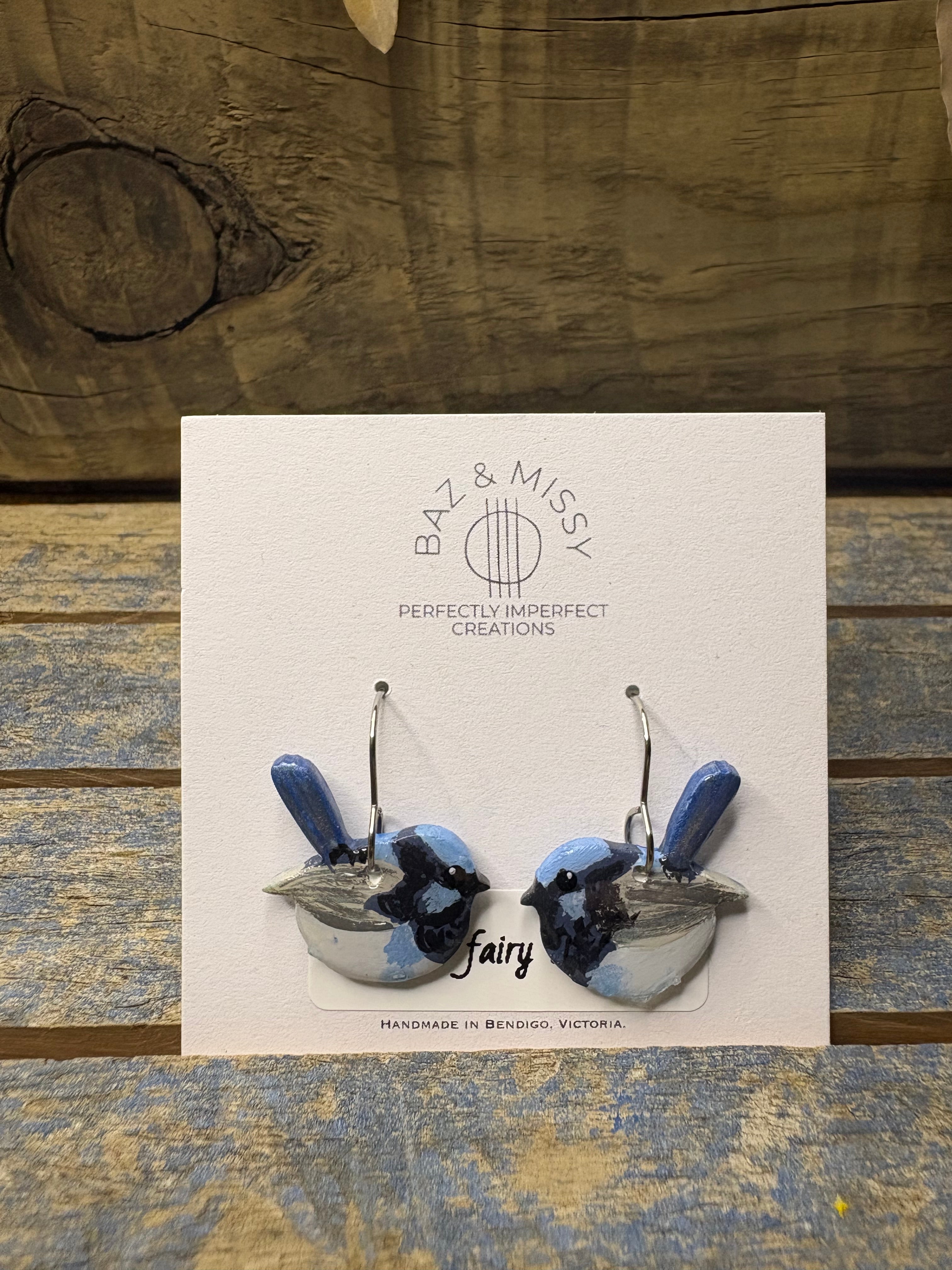 Australian Native Bird Earrings