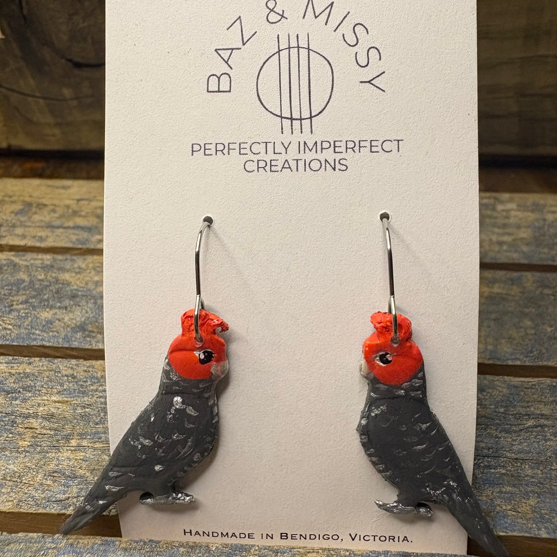 Australian Native Bird Earrings