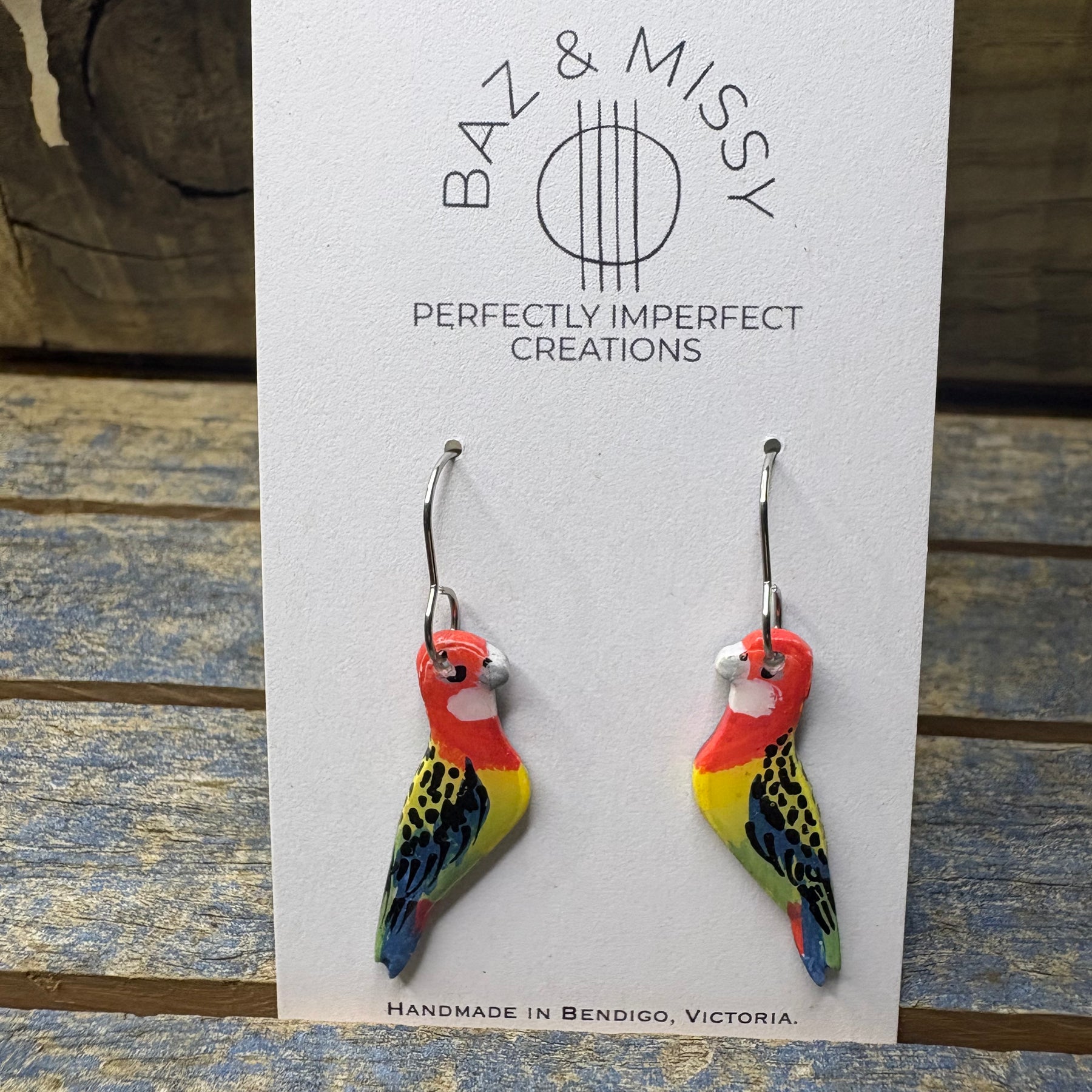 Australian Native Bird Earrings