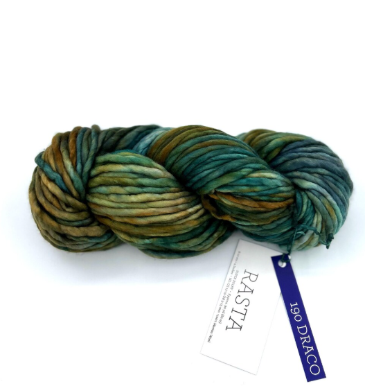 Cable Knit Headband Kit – DIY Chunky Malabrigo Rasta Yarn, Knit 2 Headbands