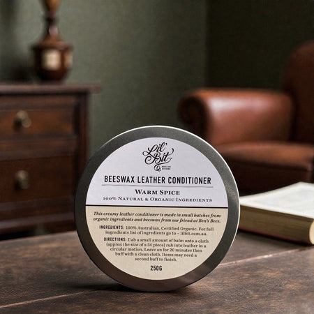 Warm Spice Beeswax Leather/Wood Conditioner 250g