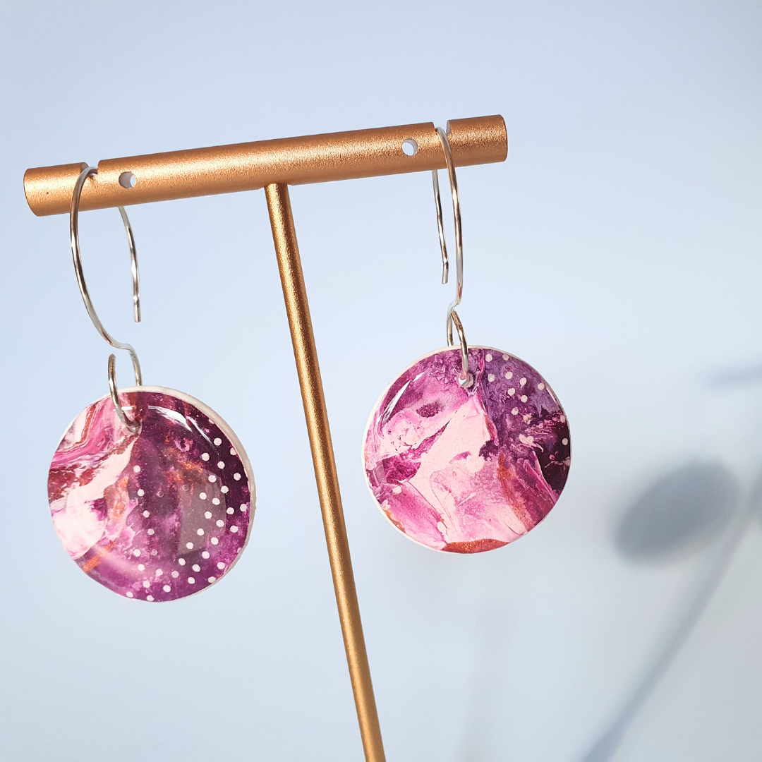 The Mulberry Skies Collection | Gallery Range | Art Earrings | 3 options