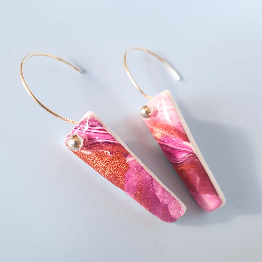 The Mulberry Skies Collection | Gallery Range | Art Earrings | 3 options