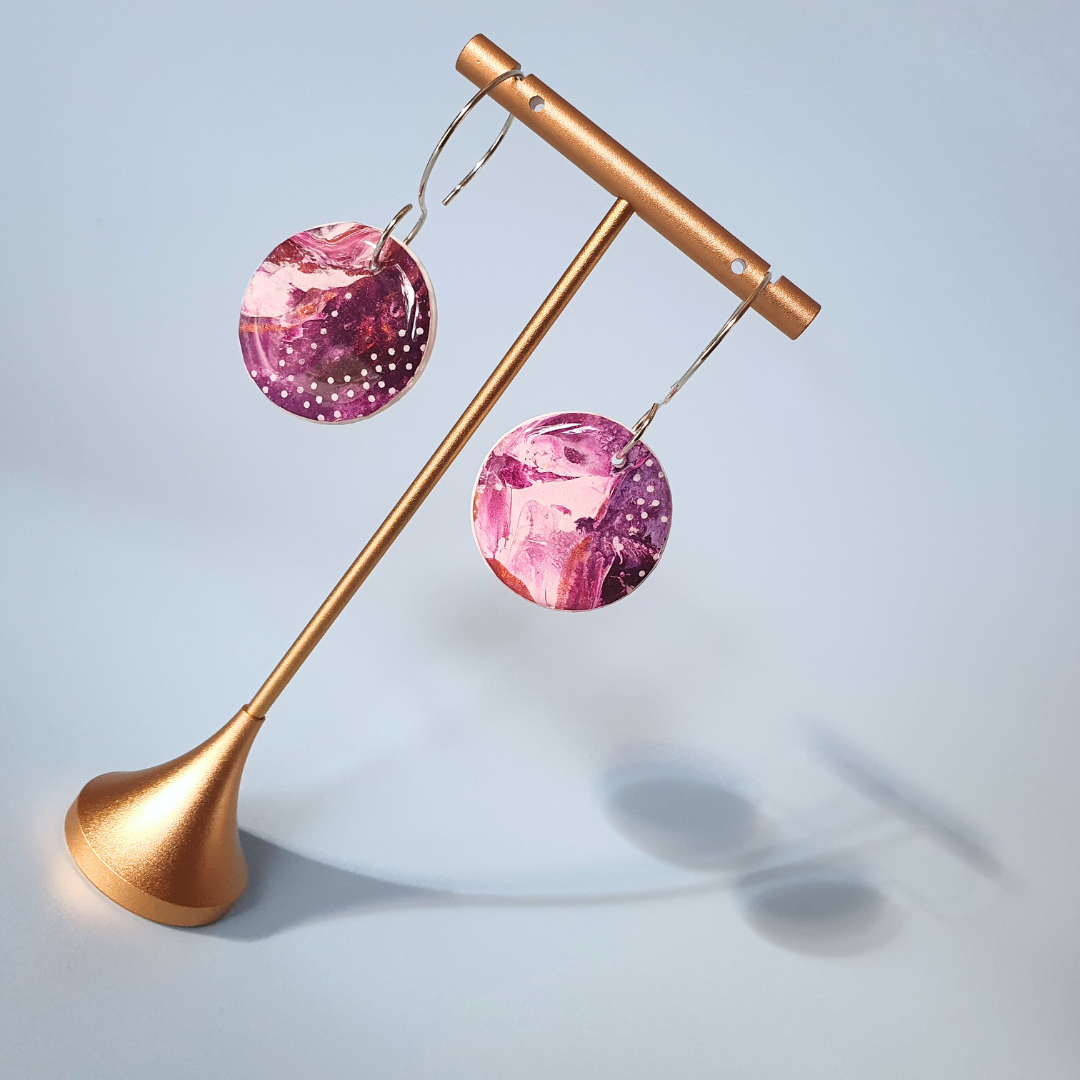 The Mulberry Skies Collection | Gallery Range | Art Earrings | 3 options