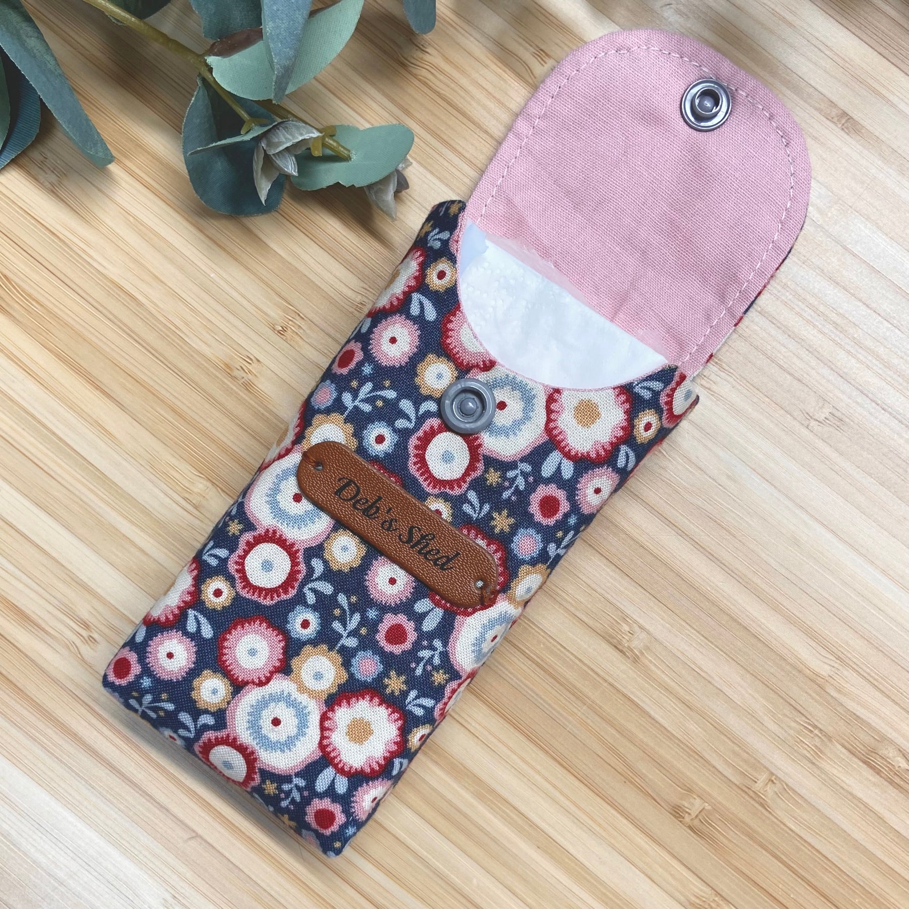 Floral Tissue Wallet