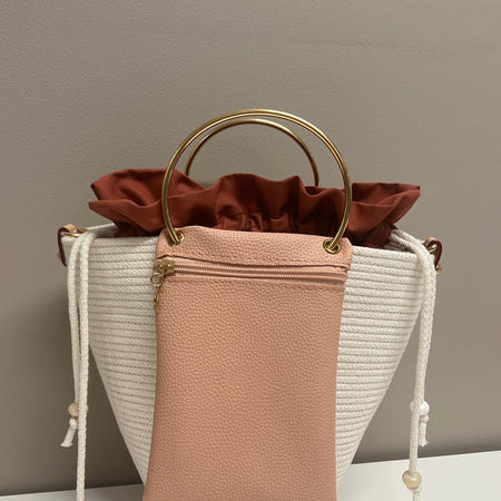 Golden Ring Rope Bag