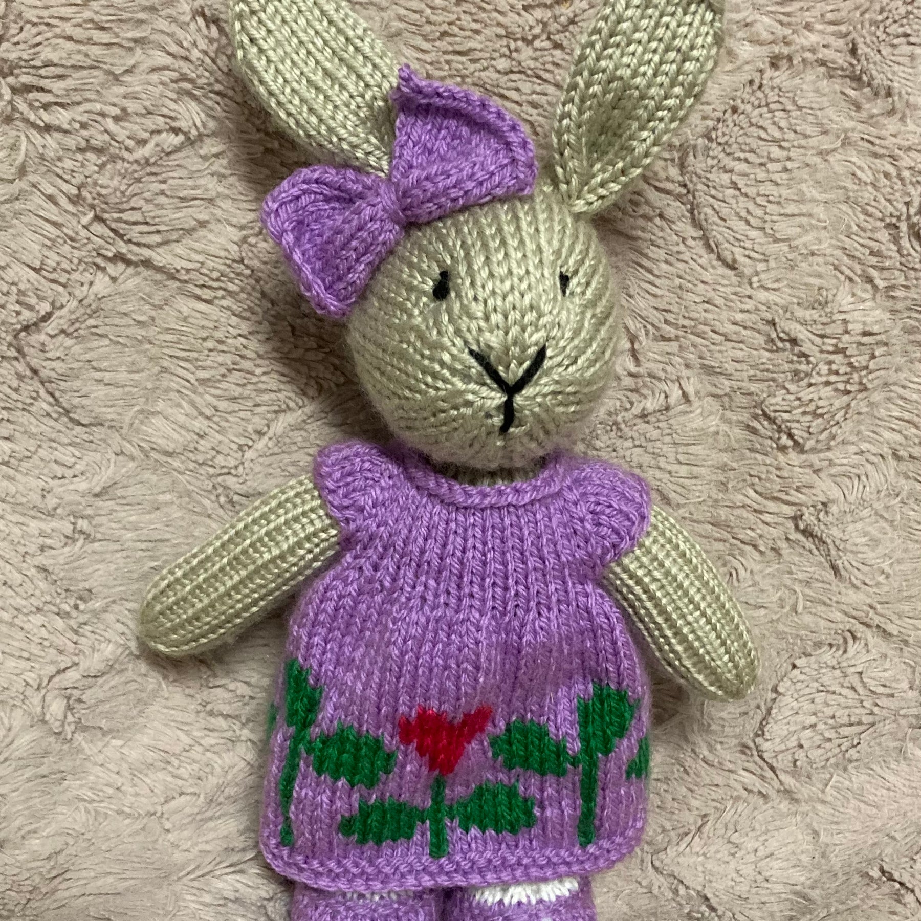 Gabrielle Hand Knit Bunny
