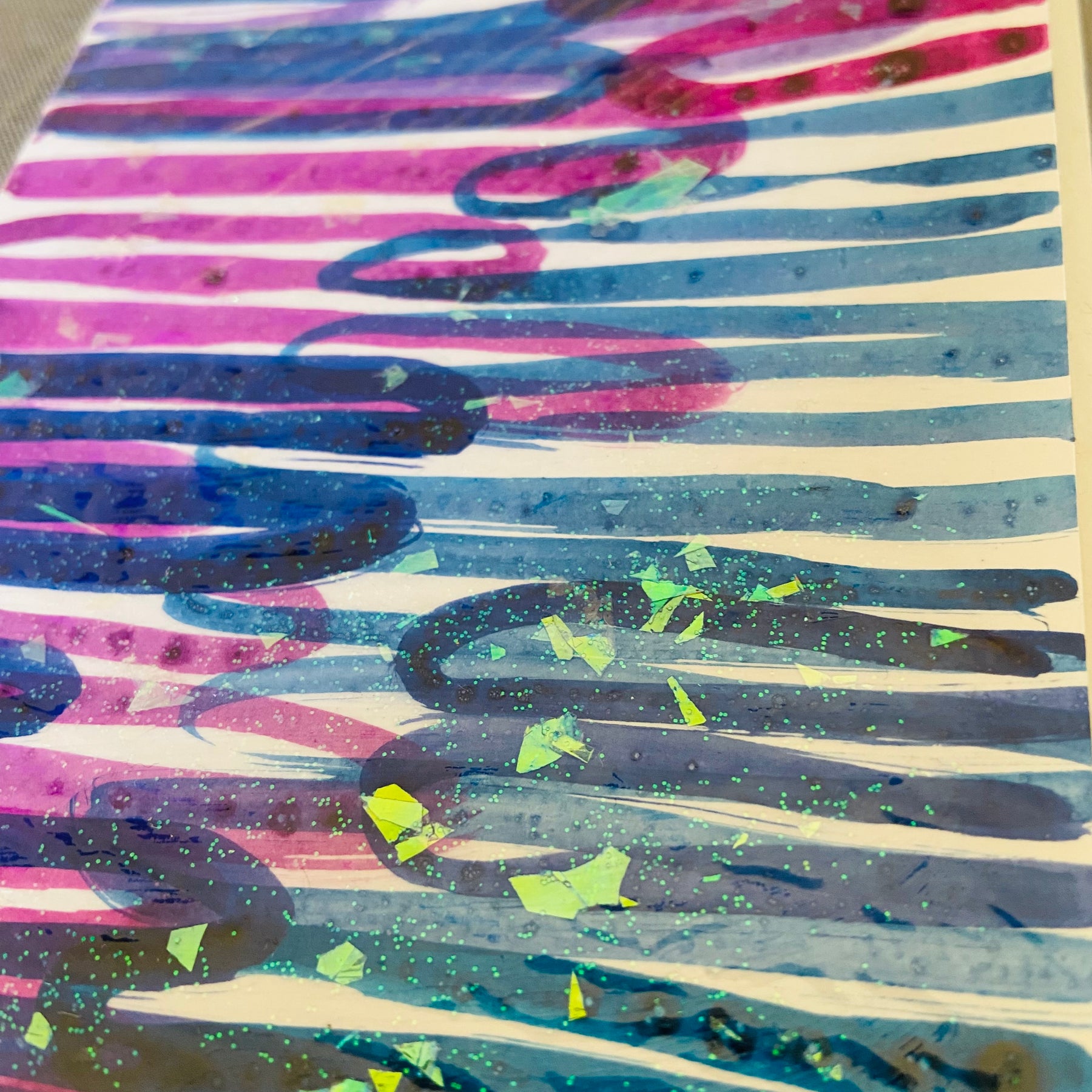 Hand Painted Greeting Cards: 5-pack