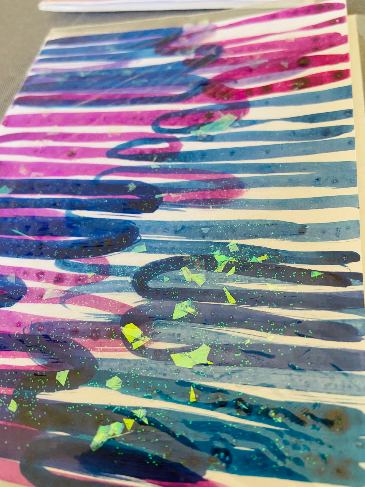 Hand Painted Greeting Cards: 5-pack