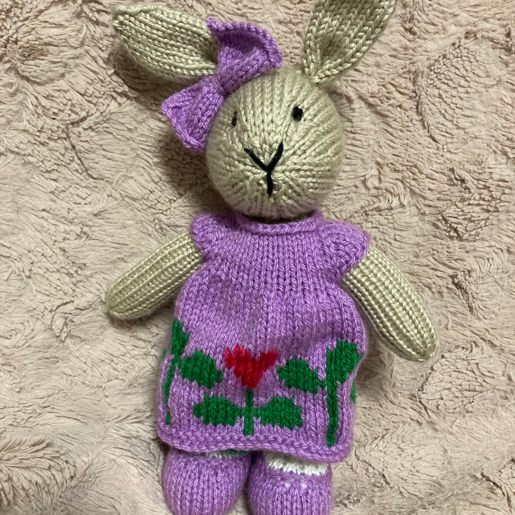 Gabrielle Hand Knit Bunny