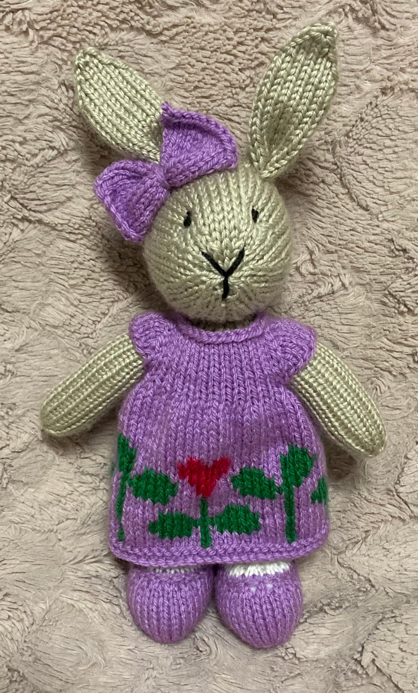Gabrielle Hand Knit Bunny