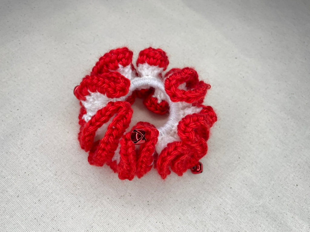 #086 Christmas Hair Scrunchies