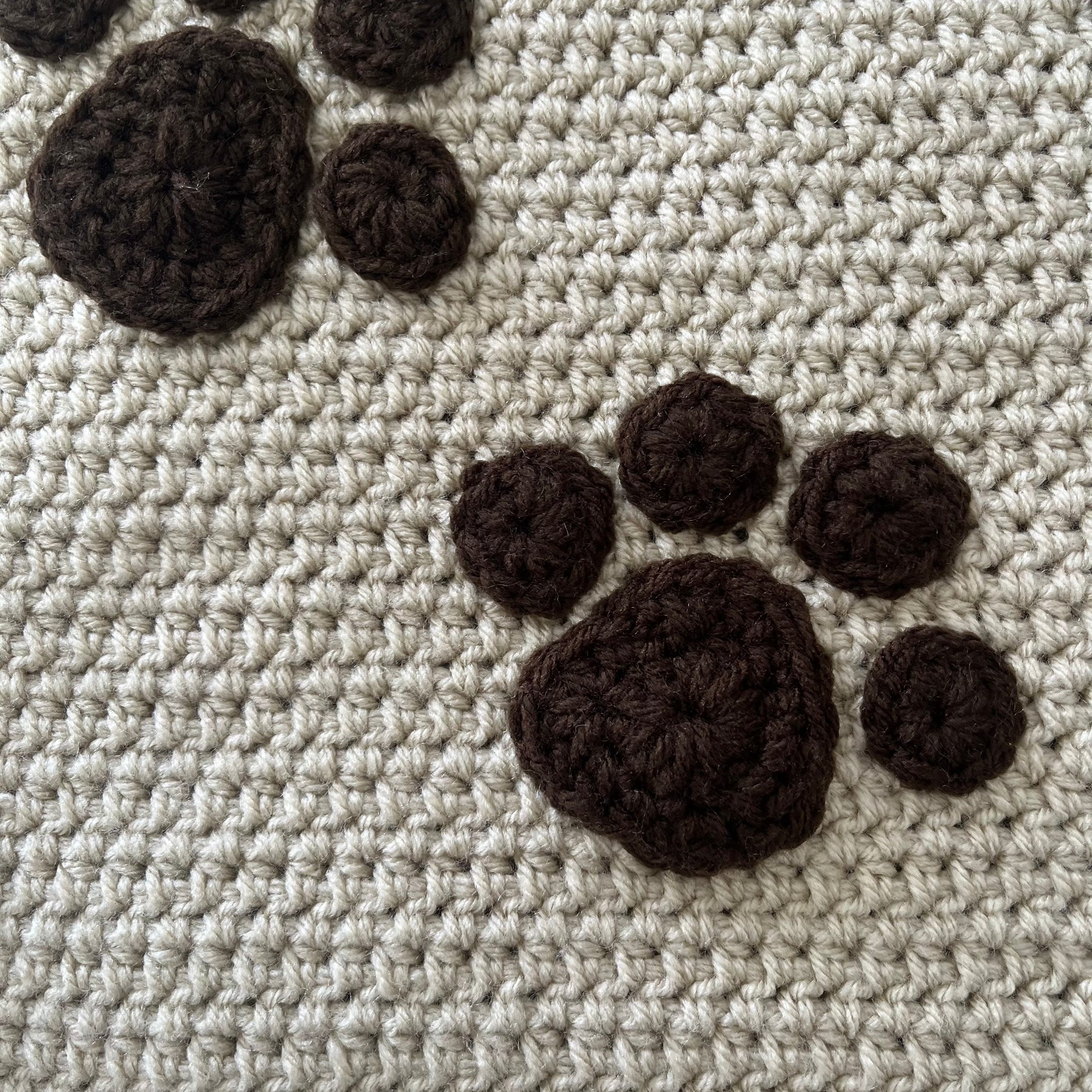 Dog Paw Blanket