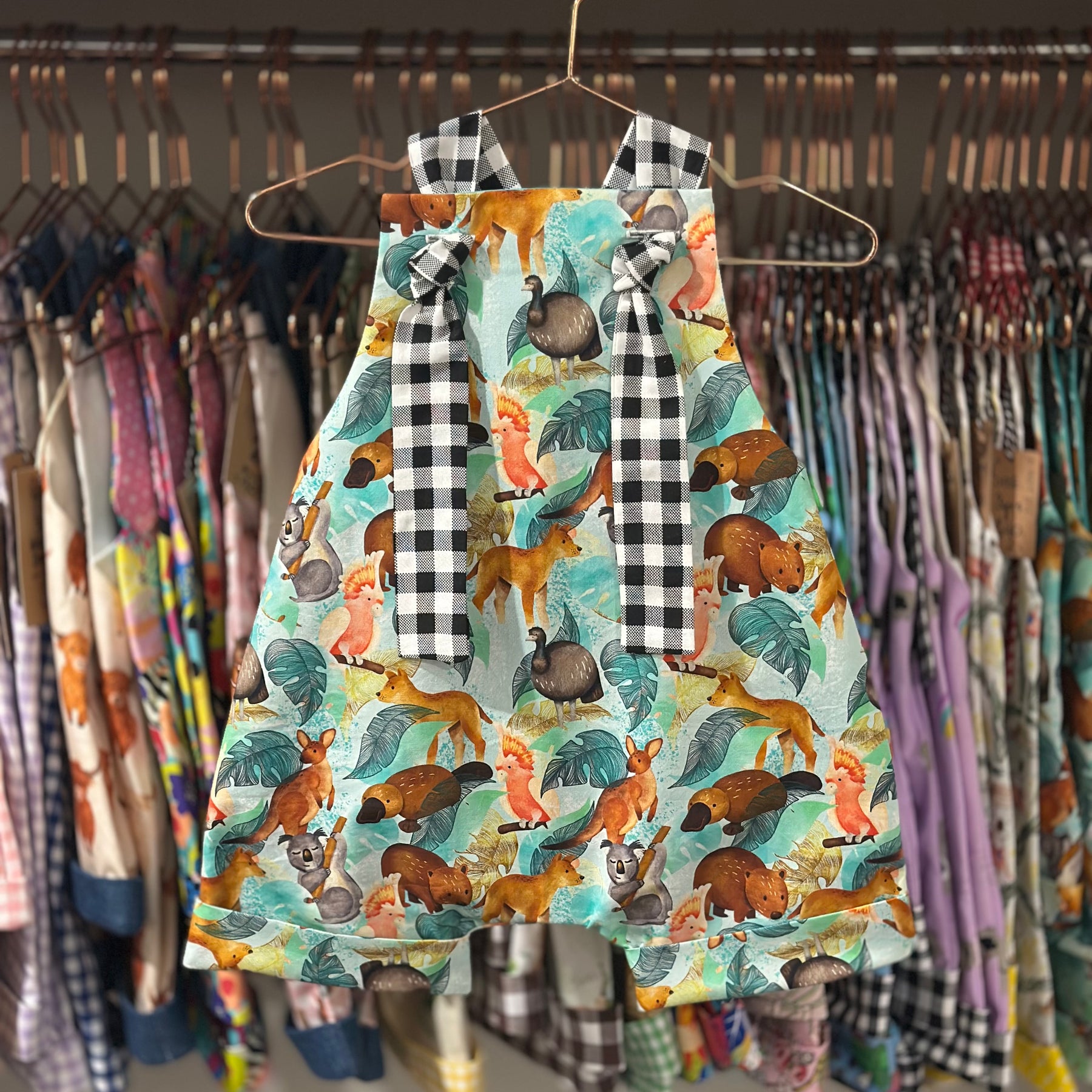 Aussie Animals Handmade Overalls/ Australiana Collection