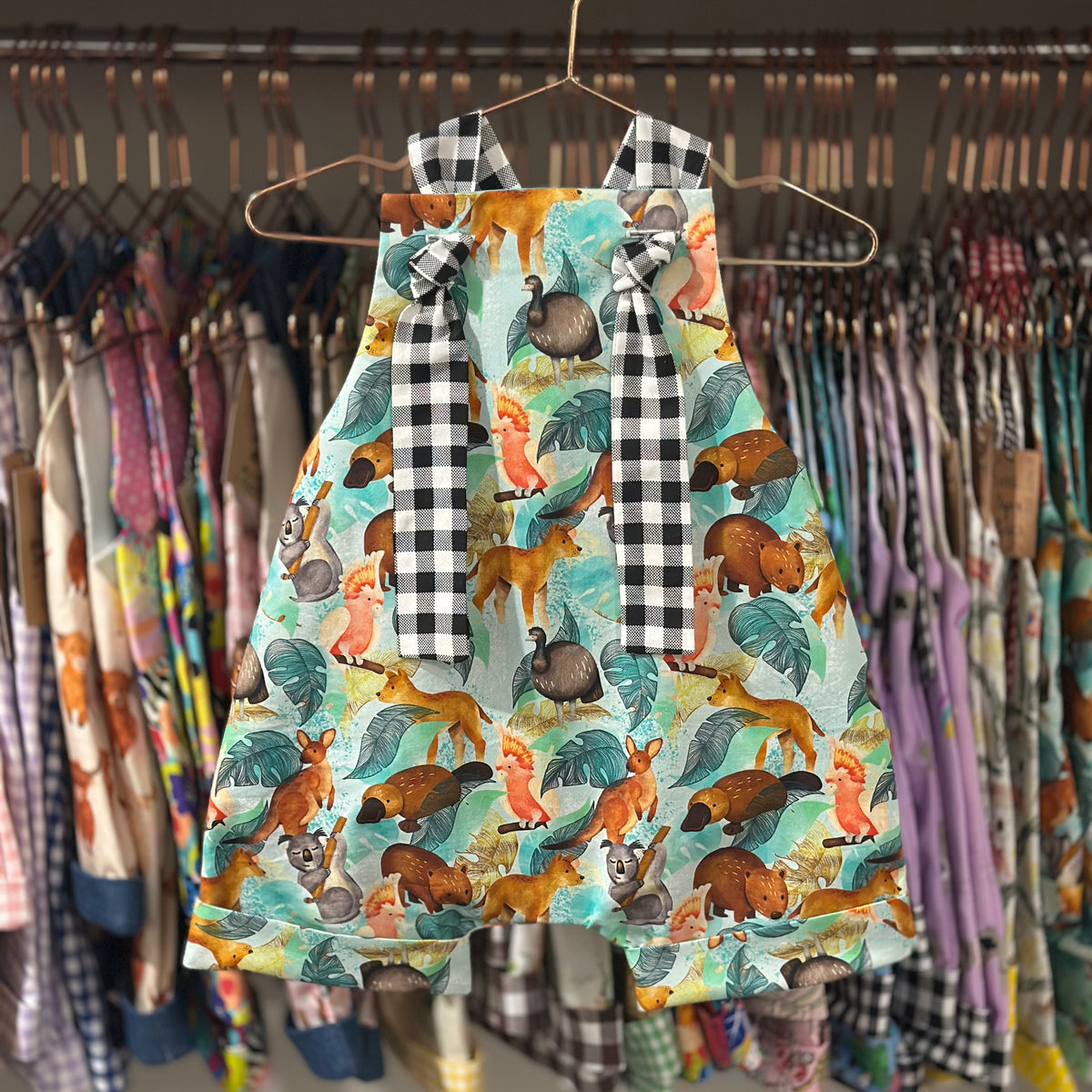 Aussie Animals Handmade Overalls/ Australiana Collection