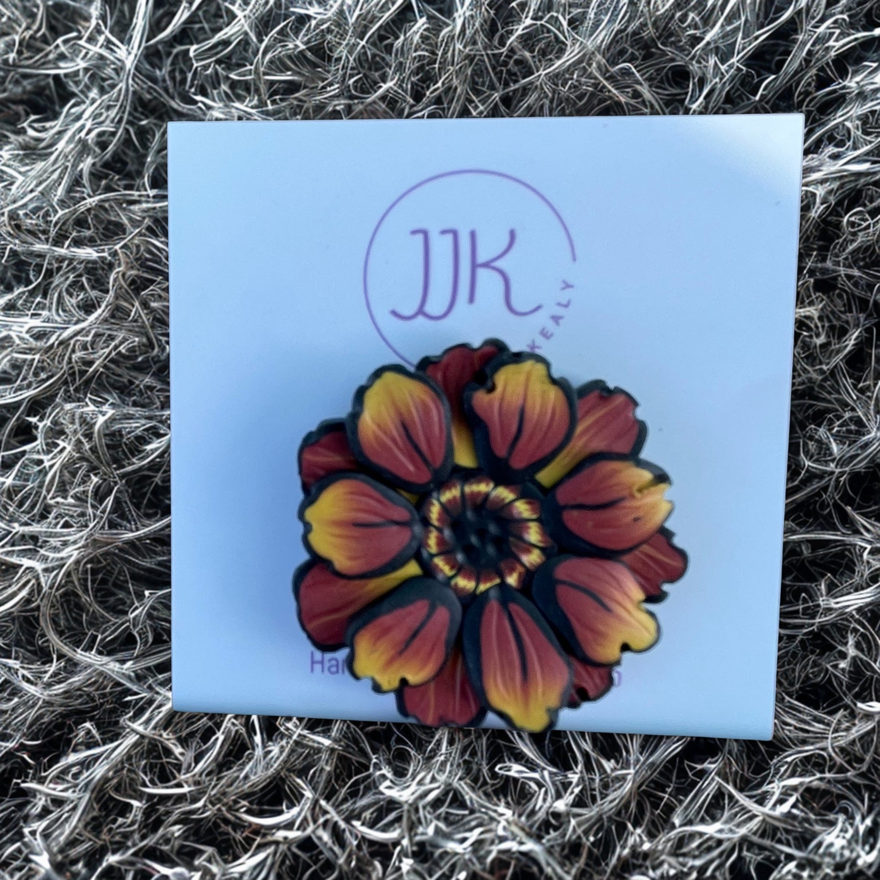 Double Sunflower Pin/Brooch