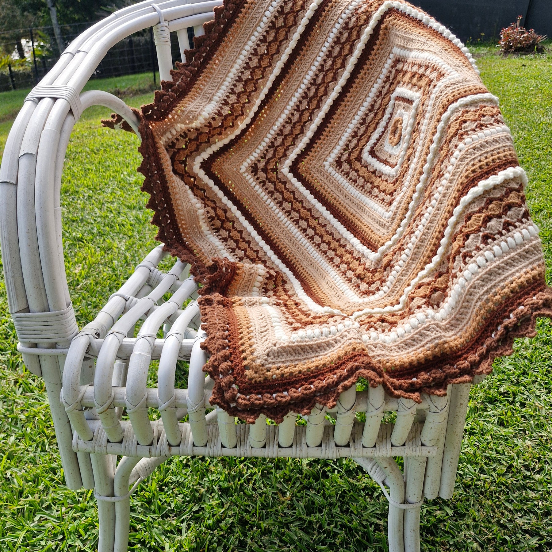 Lovely little chocolate snuggle blanket