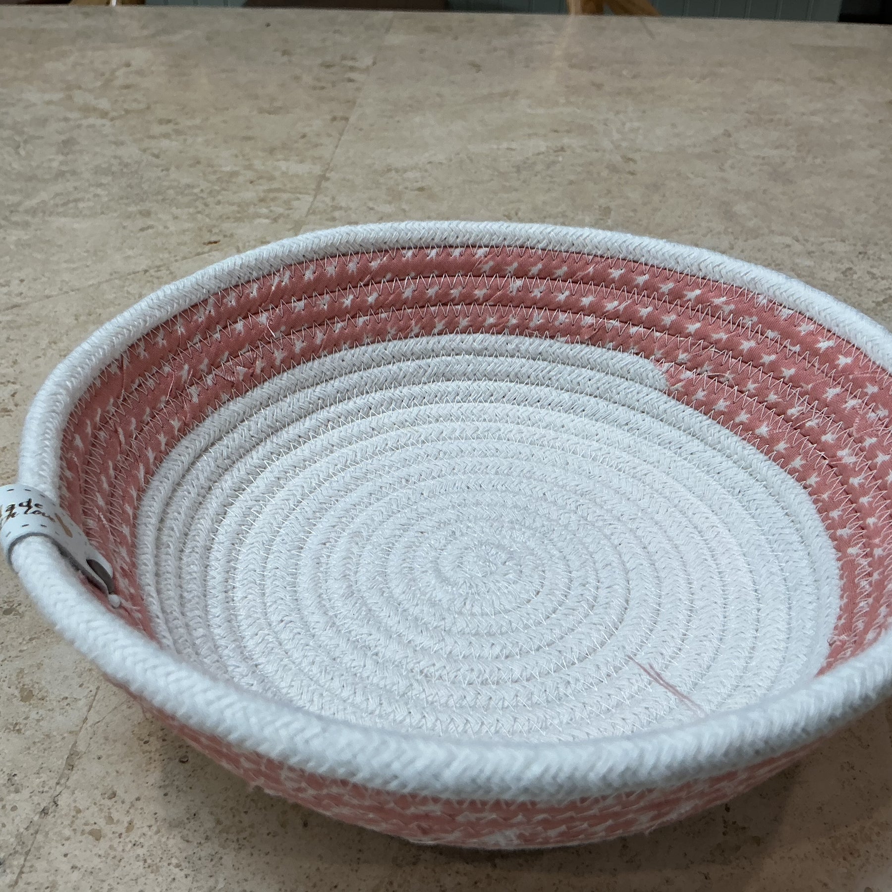 (Copy) key storage baskets, cotton rope