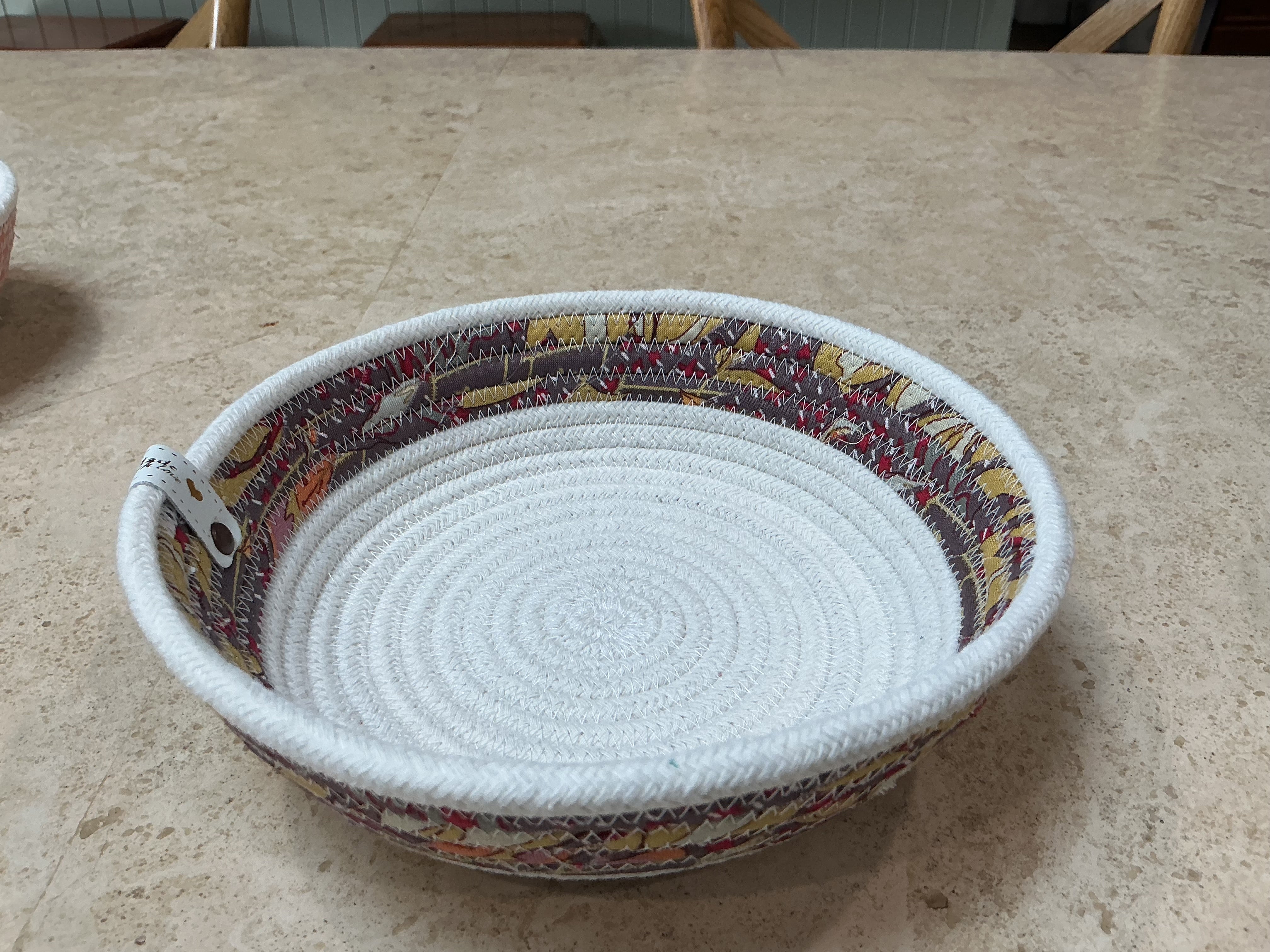 (Copy) key storage baskets, cotton rope