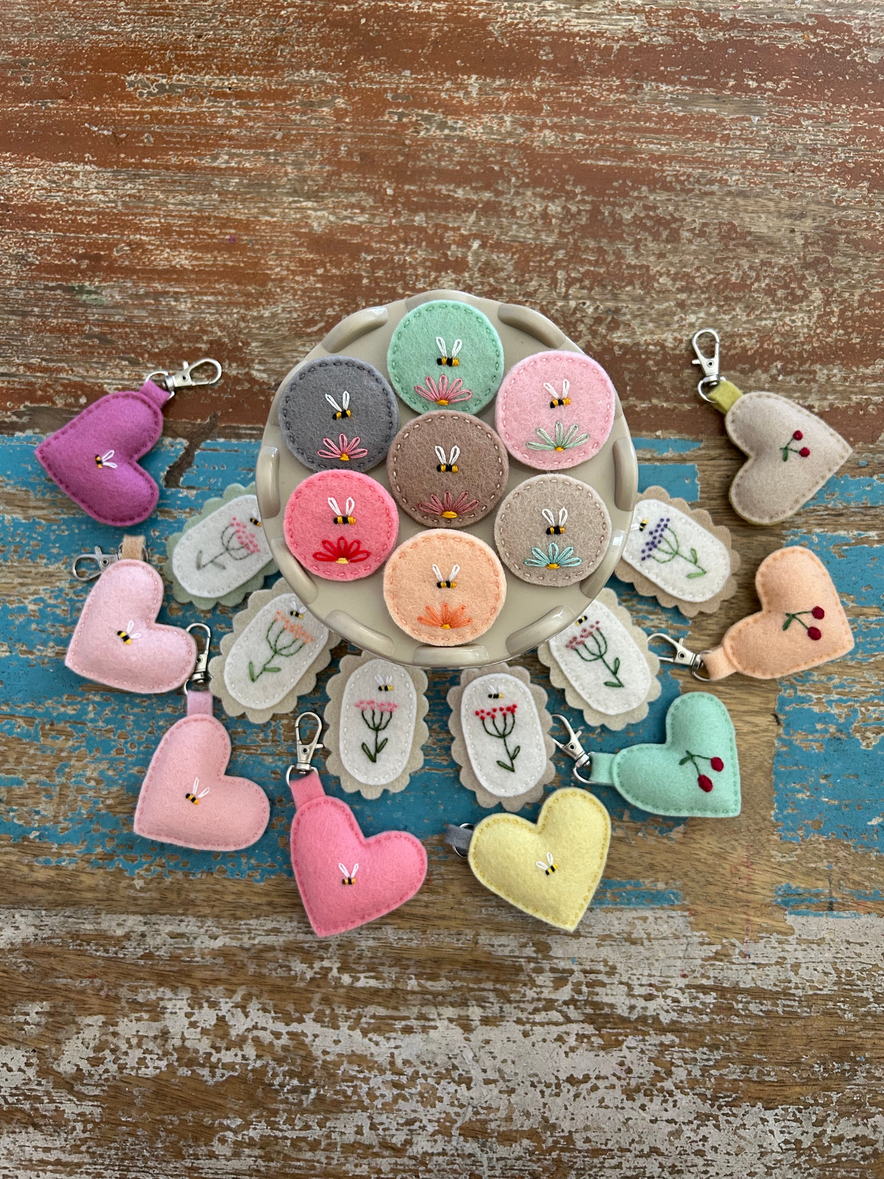 Choose any 2, brooches and keychains bundle