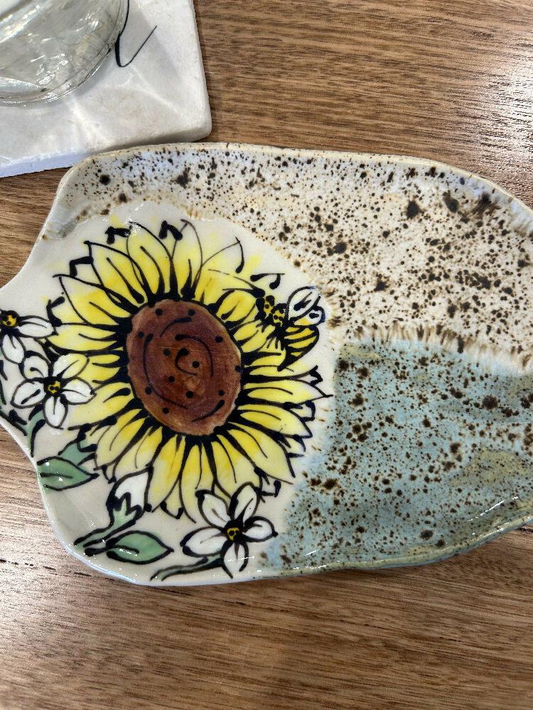 Sunflower Cheese Platter for One