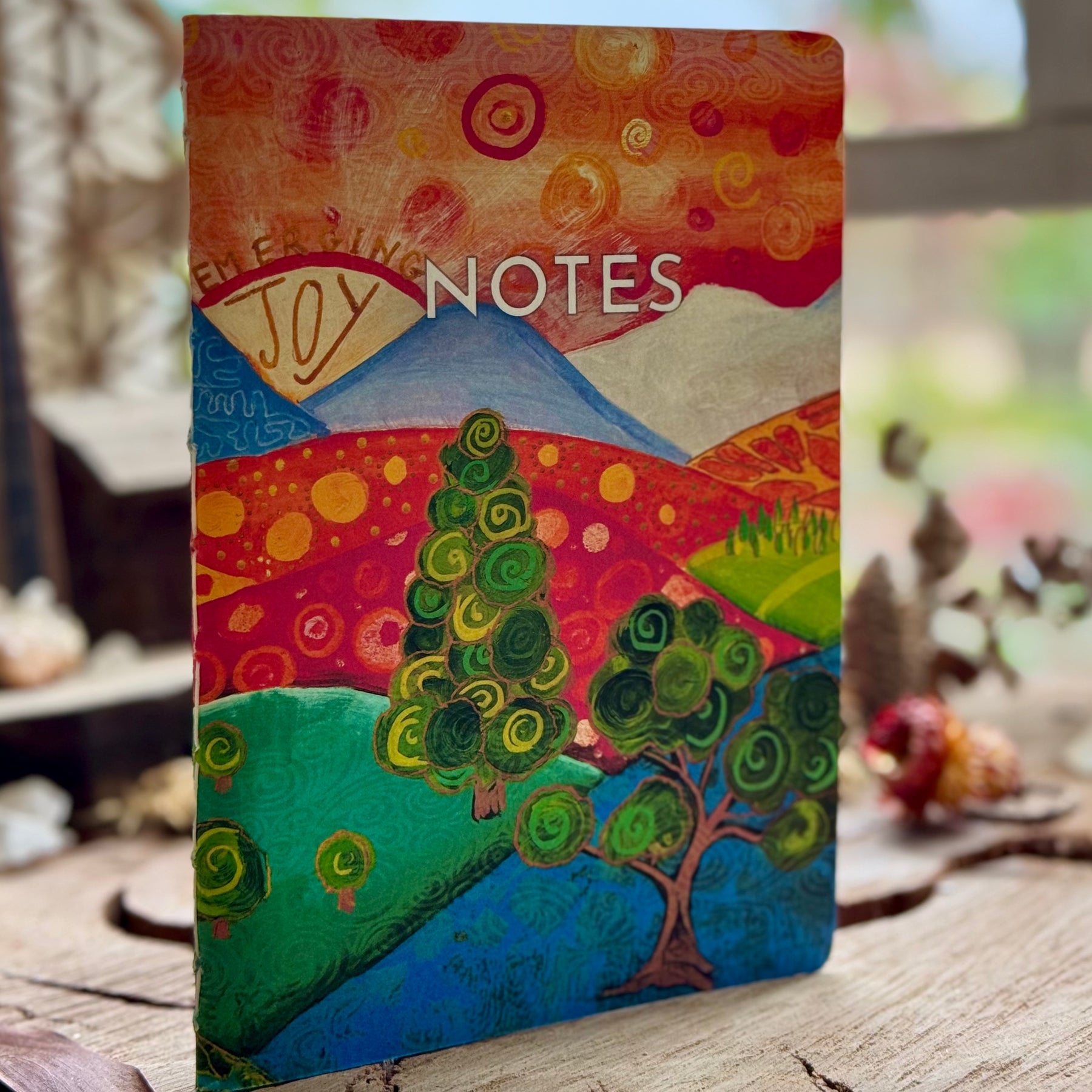 Art in the Canefields Handbound Notebook - Joy