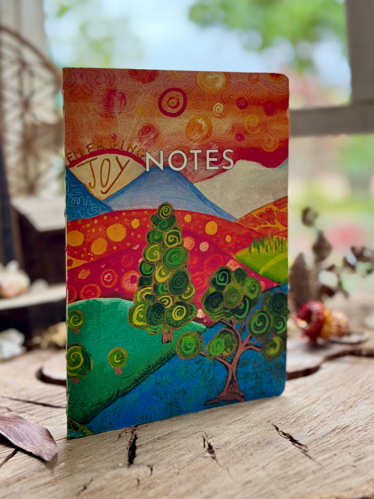 Art in the Canefields Handbound Notebook - Joy