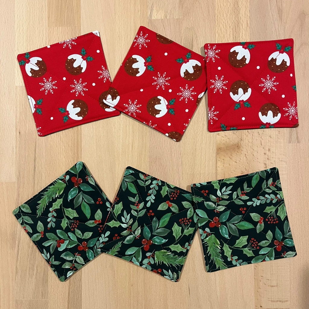 handmade Christmas reversible - traditional