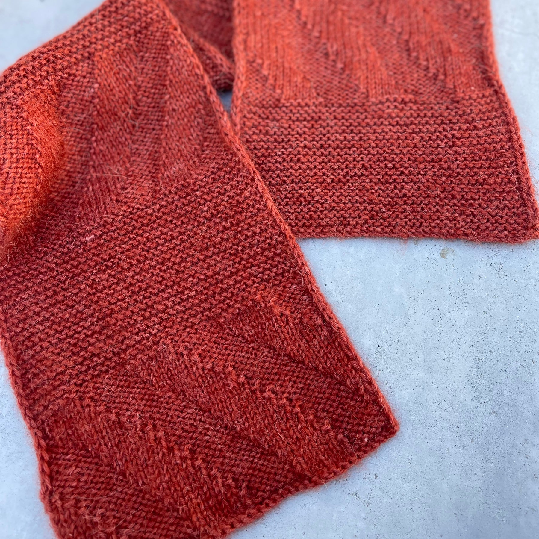 Men’s Alpaca Textured Scarf Super Soft & Warm